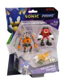 Sonic Prime Collectible 3 Pack S1 6.5cm Random Son2020 