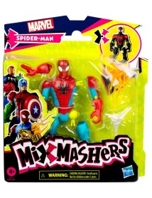 Spider-man Mixmashers Basic Mixmashers Spiderman Figure (f9213) 