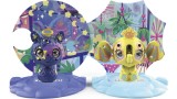 Jucarie Robot Spin Master Zoobles Happitat Opposite Obsessed Starlight Llama Sunshine Elephant (2pack) (20135094)
