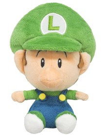 Super Mario Baby Luigi Plush 16cm 