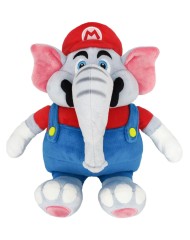 Super Mario Wonder Mario Elephant Plush 27cm