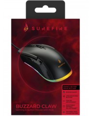 Surefire Buzzard Claw Gaming 6 Button Mouse With Rgb