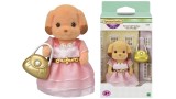 Figurina Statueta Sylvanian Families Town Series Town Girl Series Poodle 6004