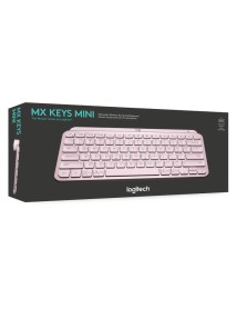Tastatura Logitech Mx Keys Mini Minimalist Wireless Illuminated Pink 