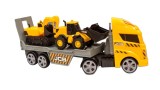  Teamsterz Jcb Medium L&s Transporter With Wheel Loader + Excavator (1417293)