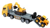  Teamsterz Jcb Medium L&s Transporter With Wheel Loader + Excavator (1417293)