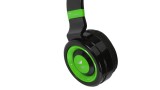 Techmade Earphones Wireless Bt+ Microfon Black/green pentru PC