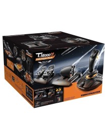 Thrustmaster T16000m Fcs Flight Pack Includes Joystick Throttle & Rudder Pedals 