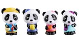 Figurina Joc Timber Tots By Klorofil Panda Family
