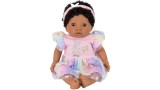 Papusa Tiny Treasure Ethnic Doll Butterfly Rainbow Dress (30633)