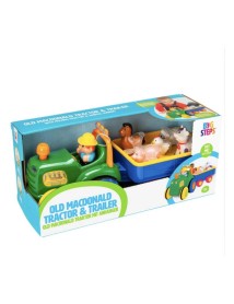 Tractor Happy Baby Farm With Trailer (502038) 