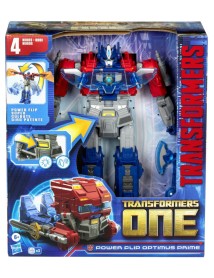 Transformers One Power Flip Optimus Prime Action (f9209) 