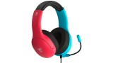 Turtle Beach Airlite Fit Wired Gaming Headset (neon Blue & Red)