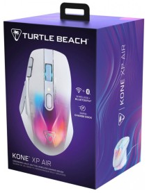 Turtle Beach Kone Xp Air Wireless Mouse & Charging Dock White 