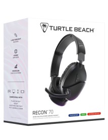 Turtle Beach Recon 70 Wired Headset 2024 Black 