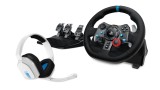  Volan Logitech G29 + Astro A10 Bundle pentru PS4