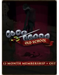 Old School Runescape 12 Month Membership + Ost