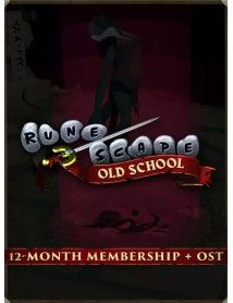 Old School Runescape 12 Month Membership + Ost 