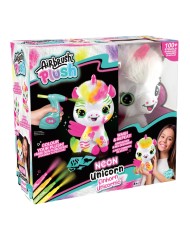 Airbrush Plush Neon Unicorn (111024)