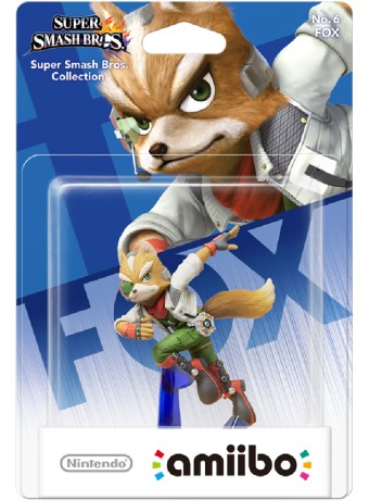 Figurina Joc Amiibo Fox Super Smash Bros