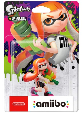 Figurina Joc Amiibo Inkling Girl Splatoon