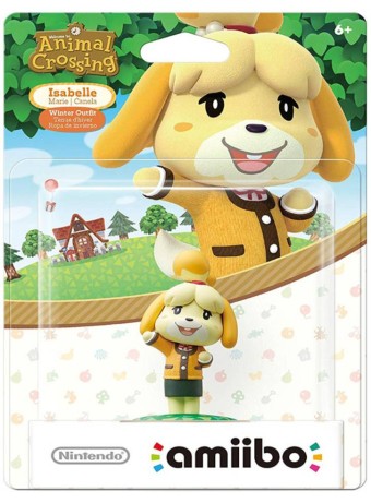 Figurina Joc Amiibo Isabelle Winter Outfit Animal Crossing