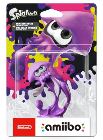 Figurina Joc Amiibo Purple Squid Splatoon