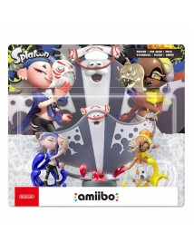 Amiibo Splatoon 3 3in1 Shiver, Frye & Big Man 