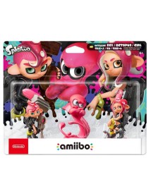 Amiibo Splatoon Octoling 3 Pack 