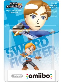 Amiibo Super Smash Bros No49 MII Sword Fighter 