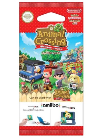  Animal Crossing New Leaf Welcome Amiibo Cards Pack pentru NSW