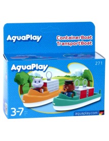 Aquaplay 2 Container Ships W/figures (8700000271) 