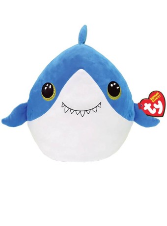 Jucarie Plus As Squishy Beanies Shark Blue 30cm (1607-39366)