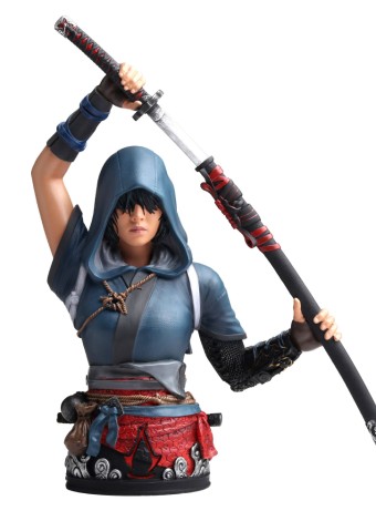 Figurina Statueta Assassins Creed Shadows Naoe Bust 30cm