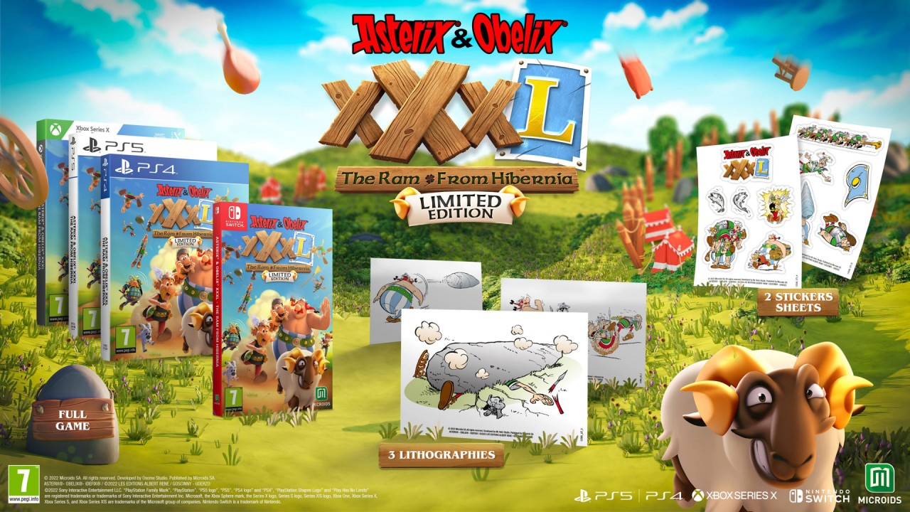 Joc Asterix & Obelix XXXL The Ram From Hibernia Limited Edition pentru Xbox Series / Xbox One