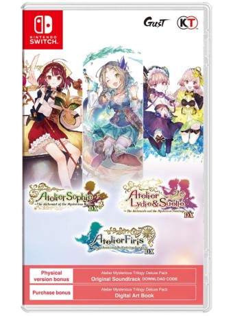 Joc Atelier Mysterious Trilogy Deluxe Pack pentru Nintendo Switch