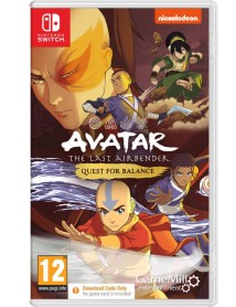 Avatar The Last Airbender Quest For Balance Code In Box 