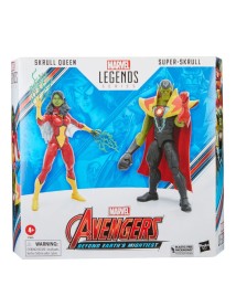 Avengers Legends Series Skrull Queen & Super Skrull 60th Anniversary 15cm 