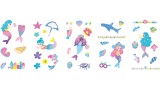  Avenir Nail Stickers And Tattoos Mermaid (58na218204)