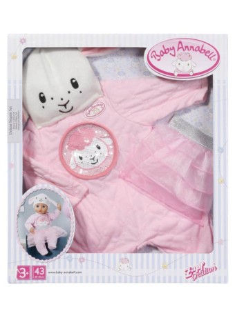 Papusa Baby Annabell Deluxe Sequin Set 43cm (703229)