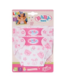 Baby Born Little Nappies 2 Pack 36cm 
