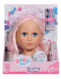 Baby Born Sister Styling Artist Head (836033) 