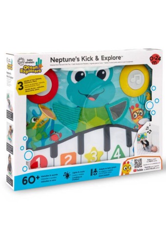  Baby Einstein Musical Kick Pad And Crib Toy Neptunes Kick & Exploretm (be-12926)