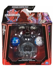 Bakugan Starter Pack Special Attack Nillious/titanium Dragonoid/titanium Trox (20142185) 