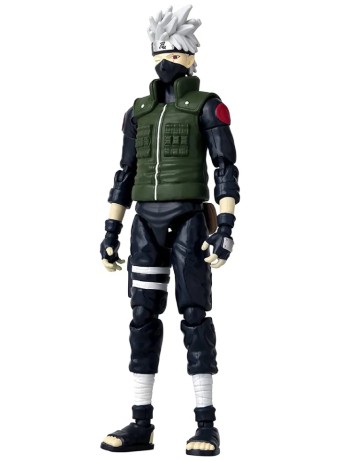 Figurina Joc Bandai Anime Heroes Naruto Hatake Kakashi Fourth Great Ninja War 17cm