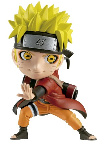 Figurina Joc Bandai Chibi Masters Naruto Uzumaki 8cm