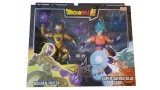 Figurina Joc Bandai Dragon Stars Series Golden Frieza Vs Super Saiyan Blue Goku Battle Pack 17cm