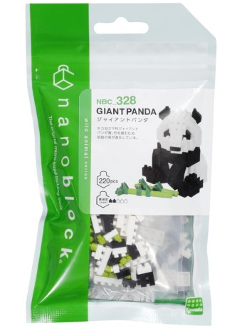 Joc Lego Bandai Nanoblock Animal Giant Panda Building Block (nbc328)
