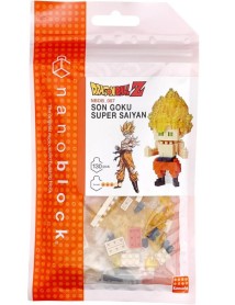 Bandai Nanoblock Dragon Ball Son Goku Super Saiyan Building Block (nbdb007) 