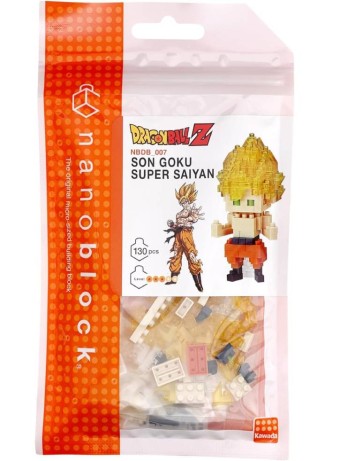 Joc Lego Bandai Nanoblock Dragon Ball Son Goku Super Saiyan Building Block (nbdb007)